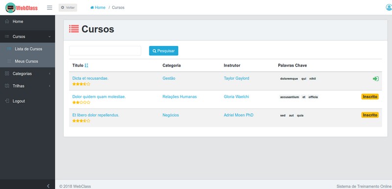 Webclass WebClass - System Overview